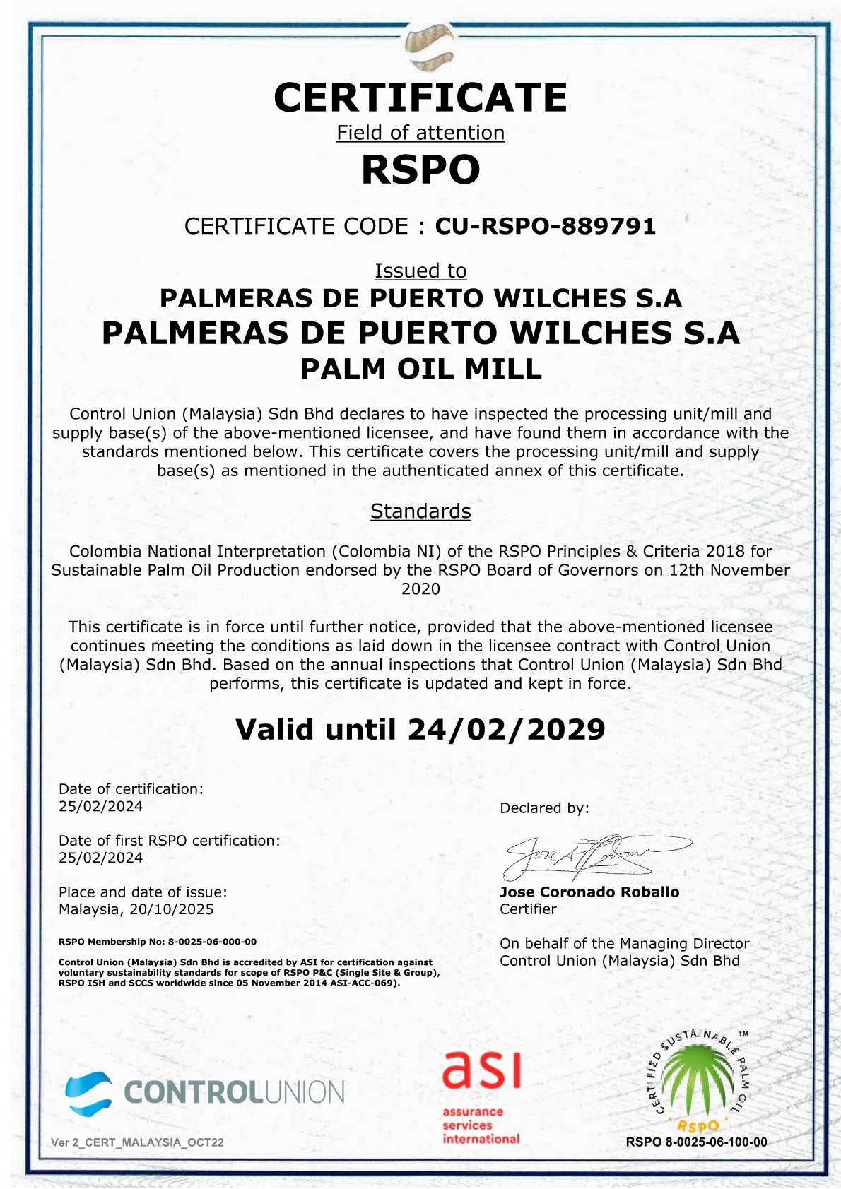 certificate-colombia-palmeras-de-puerto-wilches-sa-2025